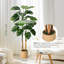 Arbre artificiel Scindapsus Aureus de 5 pi avec plante décorative pour bureau à domicile-1244955247