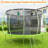Babevy Round Backyard Trampoline with Safety Enclosure
