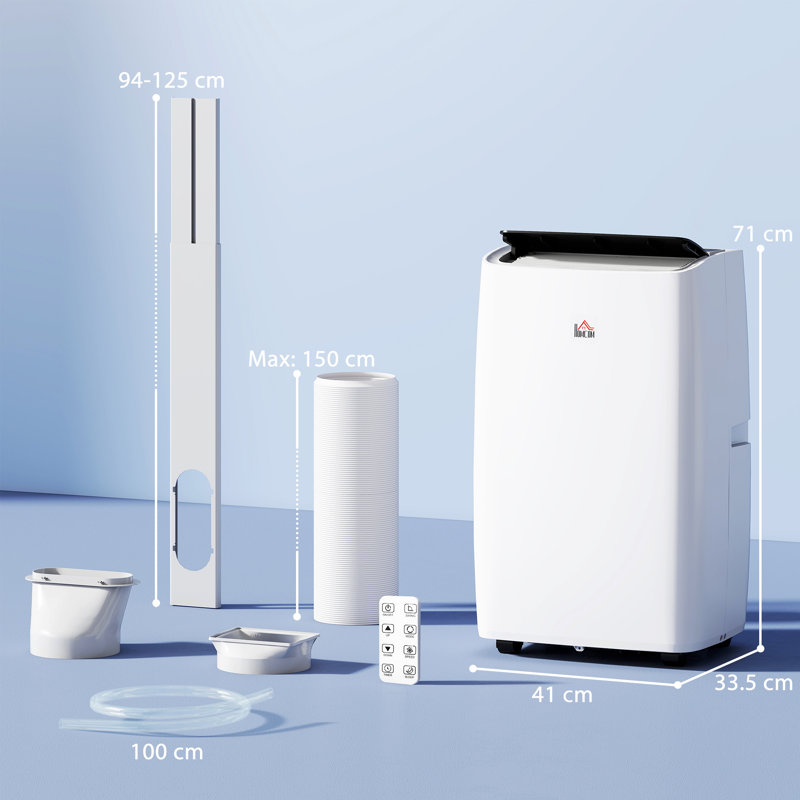 Mobile 14000 BTU Portable Air Conditioner with Remote