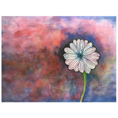 Belle fleur | Peinture à l'aquarelle | Par Amit Suthar