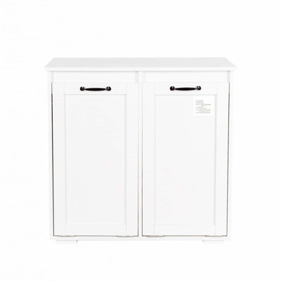 Laundry Cabinet ,With 2 Removable Liner Bags