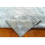 Tapis abstrait 8 x 10 po, tapis en soie en laine noué à la main, tapis contemporain gris beige, tapis neutre texturé de luxe moderne délavé