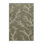 Machine Washable Botanical Brown Area Rug
