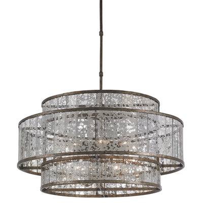 Lustre cylindrique unique et remarquable à 8 lumières Fantine