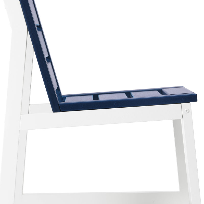 Chaise d'appoint pour l'extérieur, Bleu
