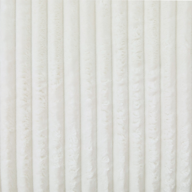 Canapé surdimensionné de 132,2 po, Velours côtelé beige