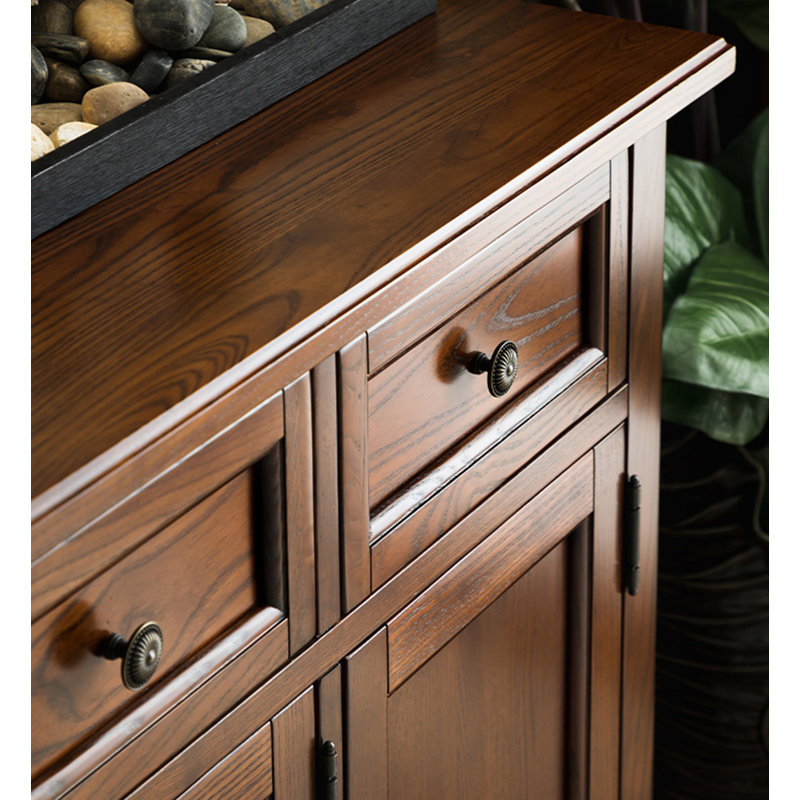 Buffet en bois massif American Vintage