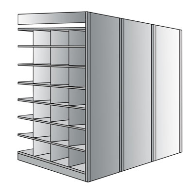 36 " W Add-On Unit Storage Rack