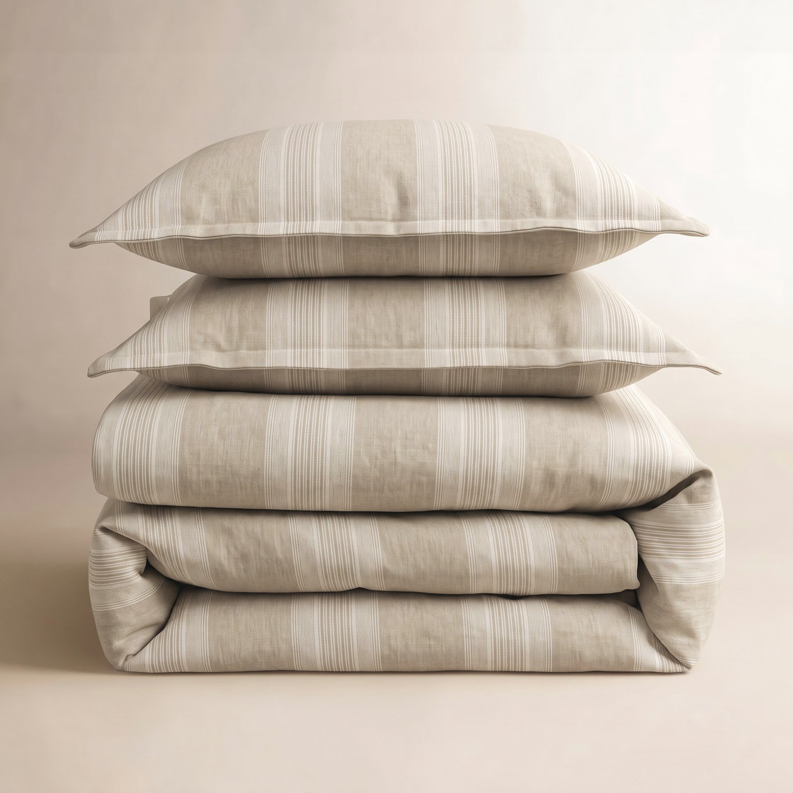 Stockholm Duvet Cover Set, Queen Comforter Cover + 2 Shams