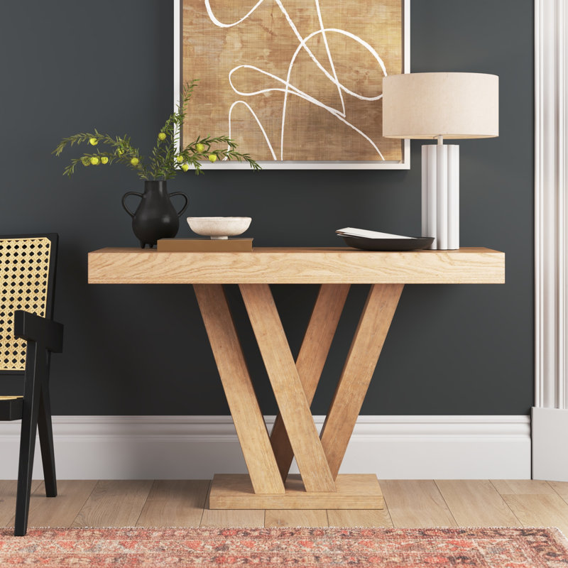 Stubbs 47.25'' Solid Wood Console Table, Dark Espresso