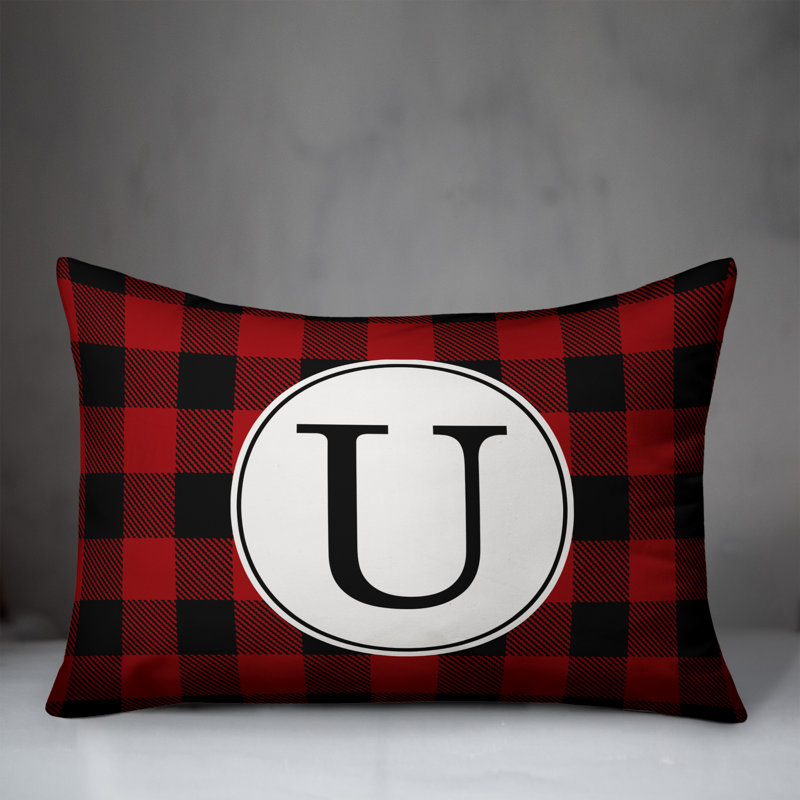 Coussin monogramme, U