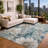 Machine Washable Indoor/Outdoor Chantille ACN2882 Floral Rug-1832707968-1832707974