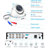 8CH 1080P DVR Security Camera System Wired 2MP Dome Outdoor with Motion Detect, Remote Access, IP66