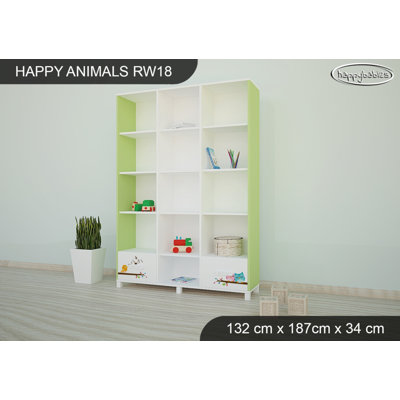 187cm H X 132cm W Kids Bookcase