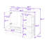 Ensemble de meuble-lavabo simple autoportant en bois avec plateau de lavabo Ogburn-994863803