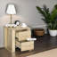 Smithmill Bedside Table Nightstand With 2 Drawers Storage Side End Tabes Bedroom Furniture
