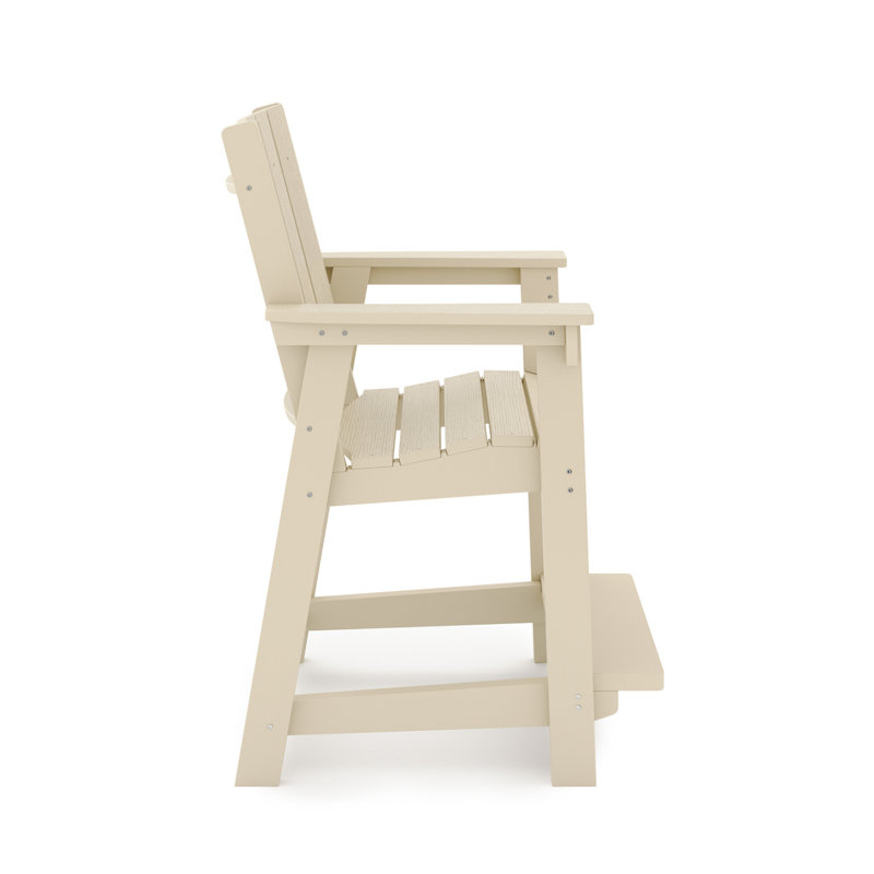 Chaise de comptoir Modern, Beige