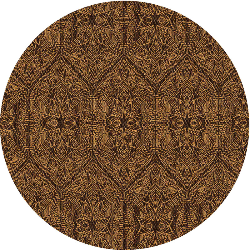 Indoor Rug, Round 3'