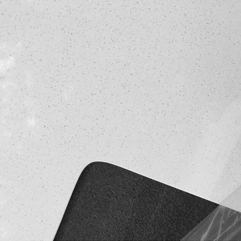 Plateau de meuble-lavabo double 60 po en blanc avec lavabo