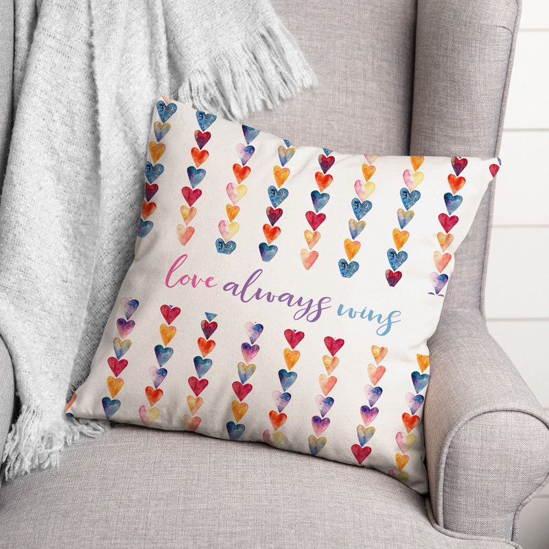 Reversible Throw Pillow