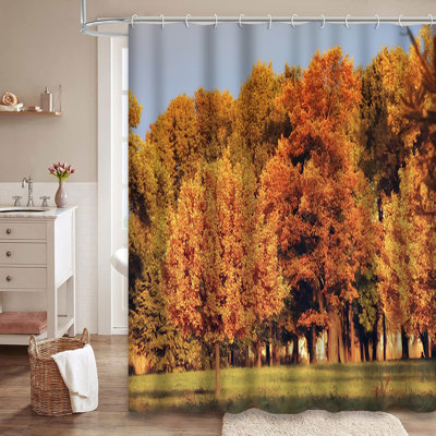 Rideau de douche avec 12 crochets