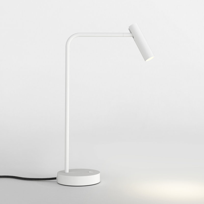 Enna LED Table Lamp, Matt White