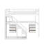 Lit mezzanine double avec tiroirs-1386597867