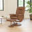 Massaging Multi-Position Recliner with Deep Side Pockets and Ottoman with Wrapped Base-91490487