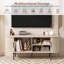 Meuble télé avec porte coulissante Natural-2053163987