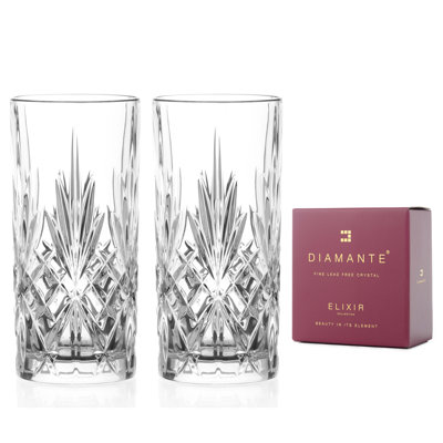 360ml Handmade Crystal Whiskey Glass Set