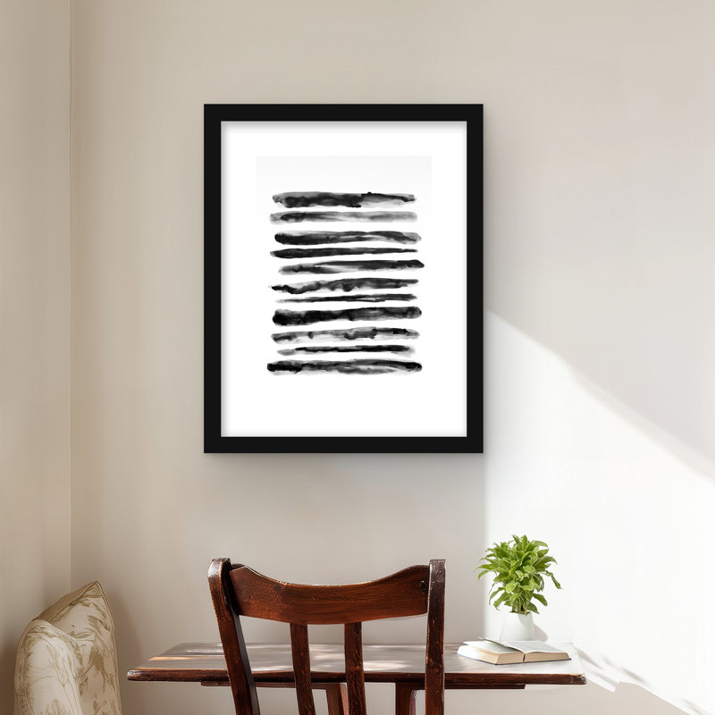 Hatching - Best Selling Shapes Framed Matted Print | Decor