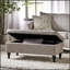 Banc de rangement polyvalent pour le hall d'entrée et la chambre à coucher, siège multifonctionnel avec compartiment caché-857342996