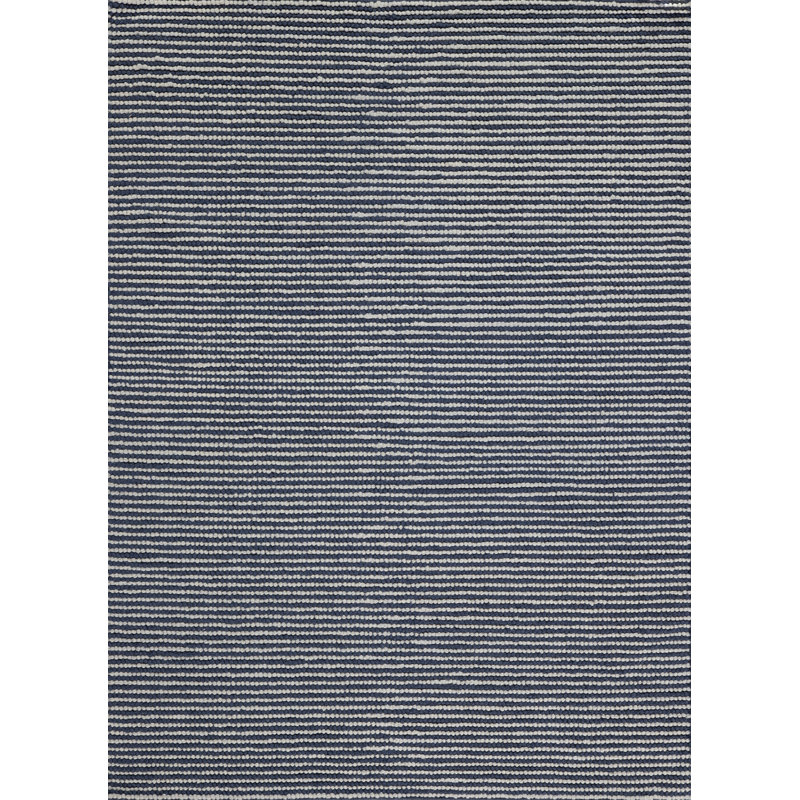 Textures Wool Striped Area Rug, Rectangle 5' x 7'