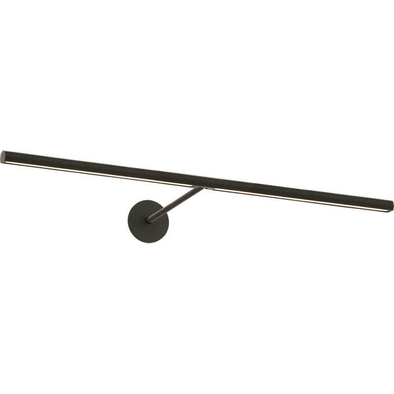 Plural Faceted Picture Light, Bronze, 17.4, 0.7" H x 24" W x 8.9" D