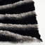 Tapis noir / gris touffeté à la main Andu-20946215
