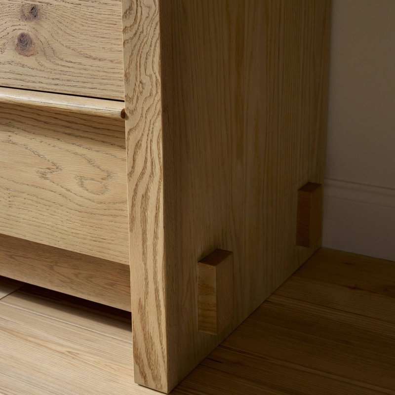 ARAMIS 6 - Drawer Dresser, Sandy Oak Resawn