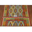 Tapis réversible en laine Kilim 7 x 7