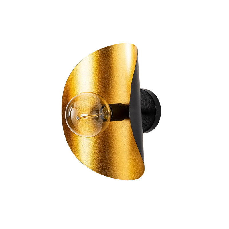 Flush Mounted Sconce, Black