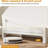 Rattan Storage Cabinet, Wooden Sideboard Buffet Cabinet With Doors And Shelves-1793013147