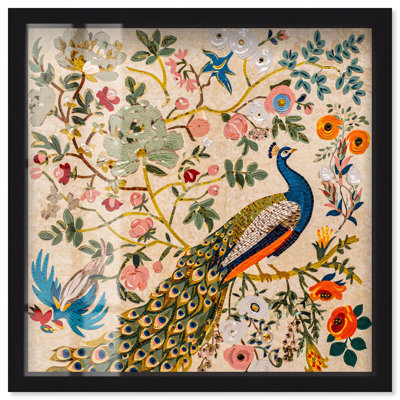 «Jeweled King I Living Room Art Shadowbox» par Art Remedy