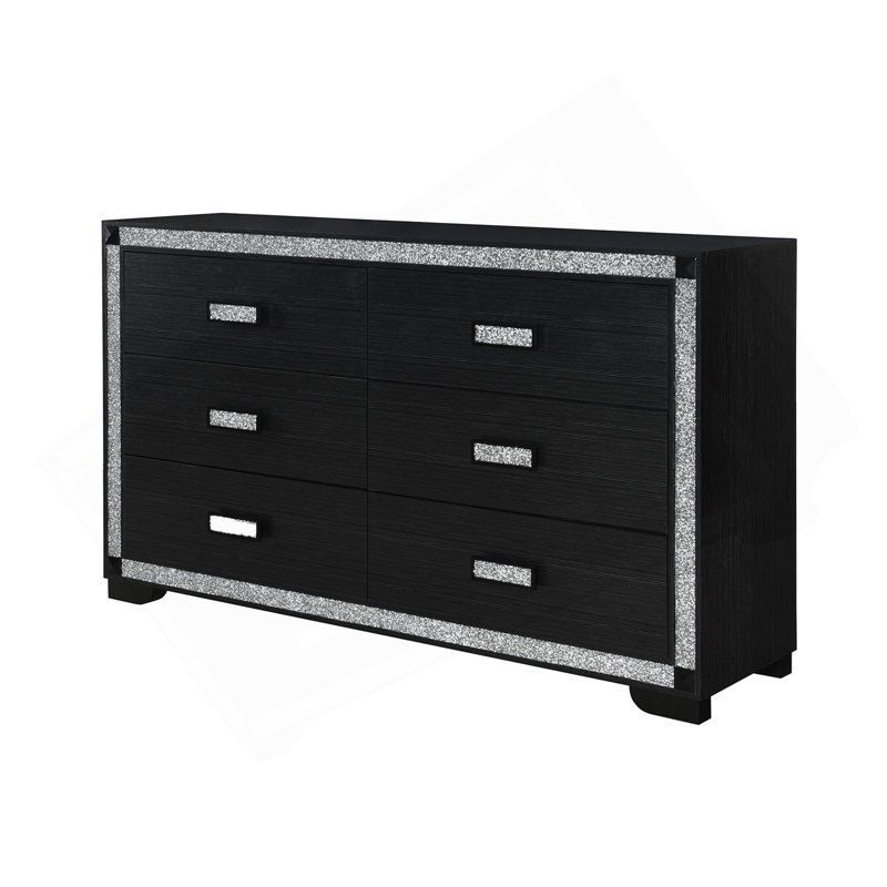 Commode Soulmarie, Gris anthracite