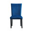 Chaise rembourrée en velours Biggs-919018373