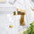 Single-Hole Single-handle Bathroom Faucet with Drain Assembly-93947573