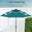 Parasol de patio à 3 niveaux-130904419