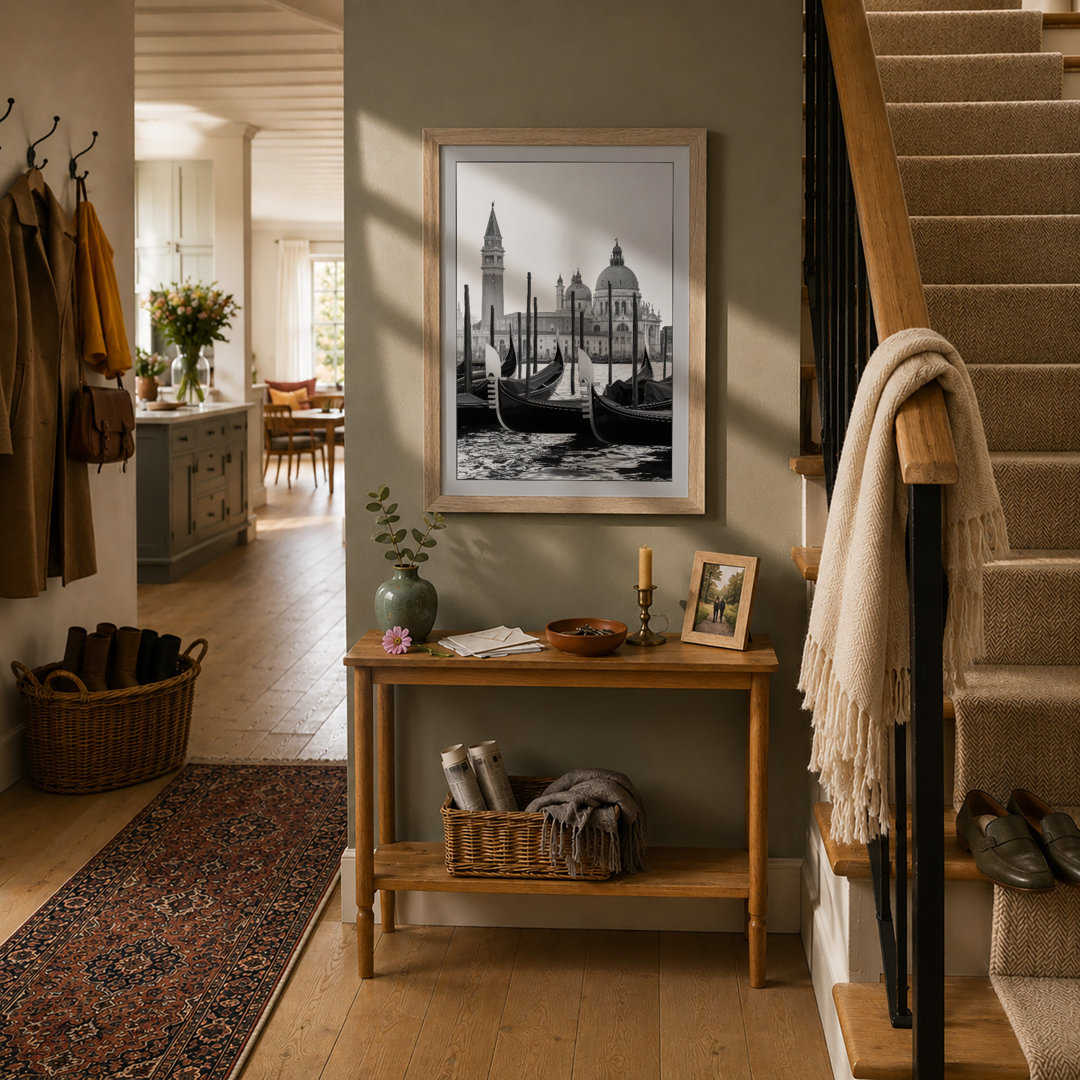 Venice's Grand Canal Vintage - Framed Print
