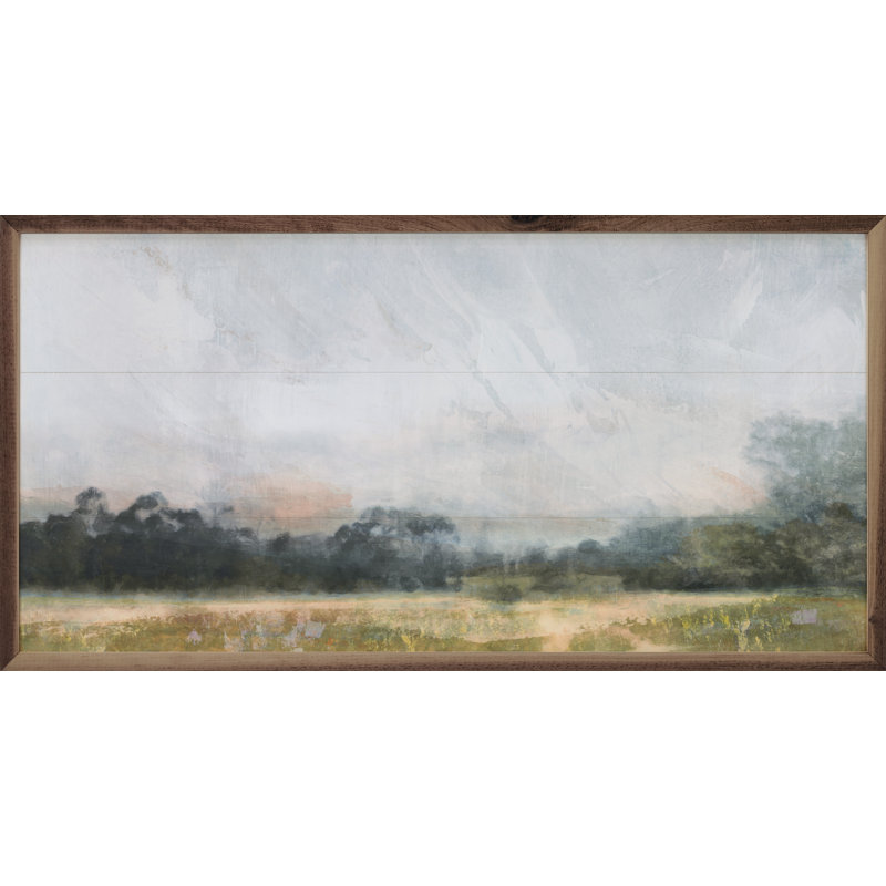 «Sunset Trail» par Nina Blue - impression d'un cadre photo sur bois, H 18 po x l 36 po