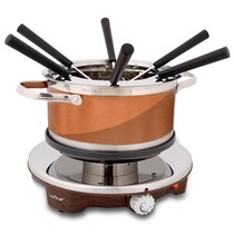 Starfrit THE ROCK by Starfrit 3.2-Quart Electric Fondue Set in the Fondue  Pots & Fountains department at