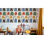 Papier peint chat fantaisiste Maud Lewis