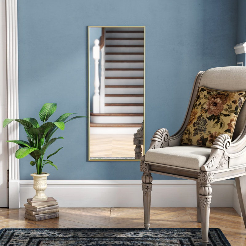 Derosier Metal Flat Mirror, 32.5" H x 26.5" W