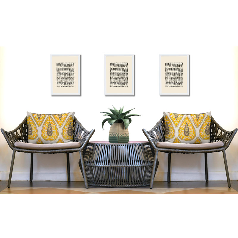 Paisley Outdoor Reversible Throw Pillow, Yellow